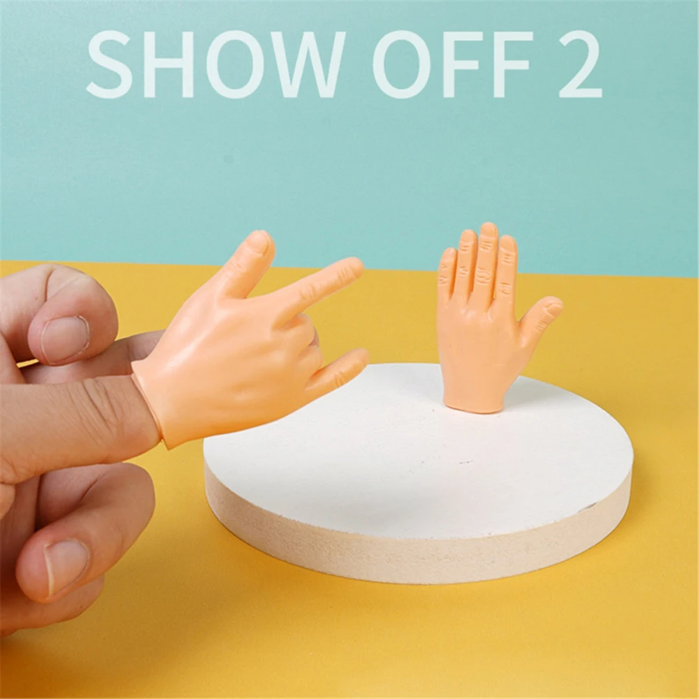 Funny Toys Cosplay Props Finger Fidget Halloween Cat Pet Small Hand Hand Palm Tiny Finger Hands Finger Toys Finger Puppets