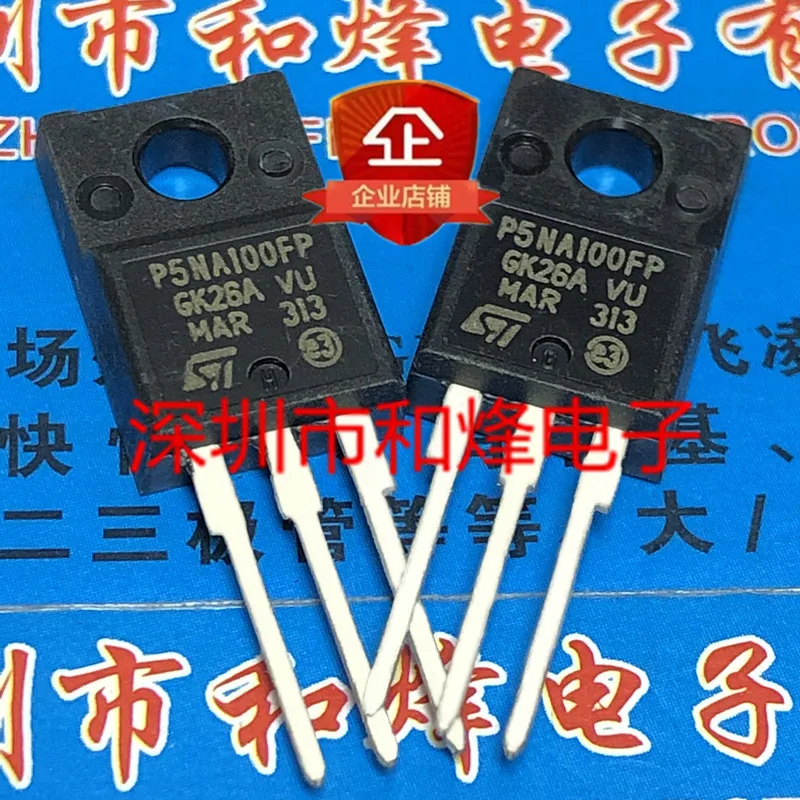 Free shipping    P5NA100FP STP5NA100FP  TO-220F      20PCS
