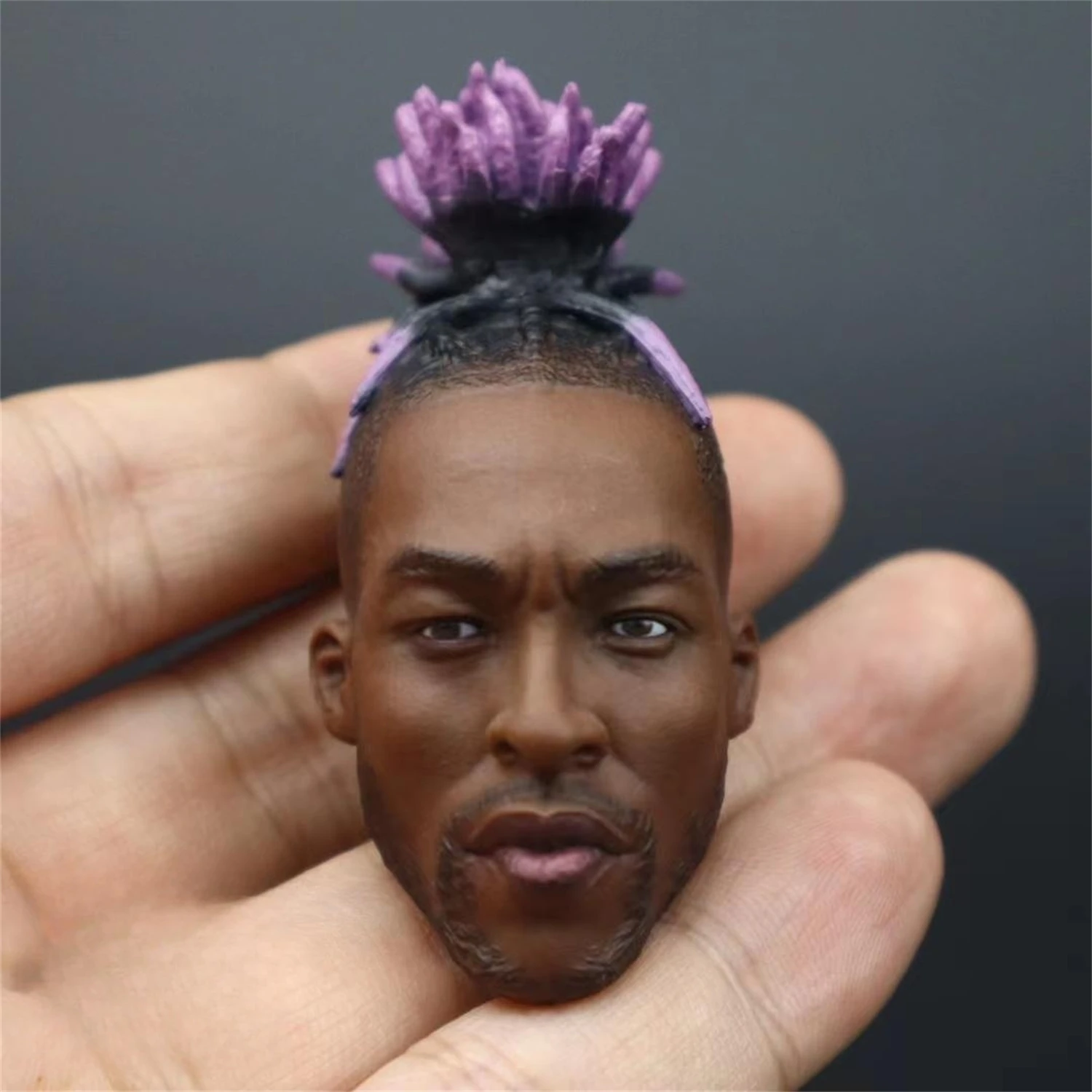 1/6 Scale Howard Basketball Man Head Carved Sculpt Model Toys DIY 12'' Action Figure