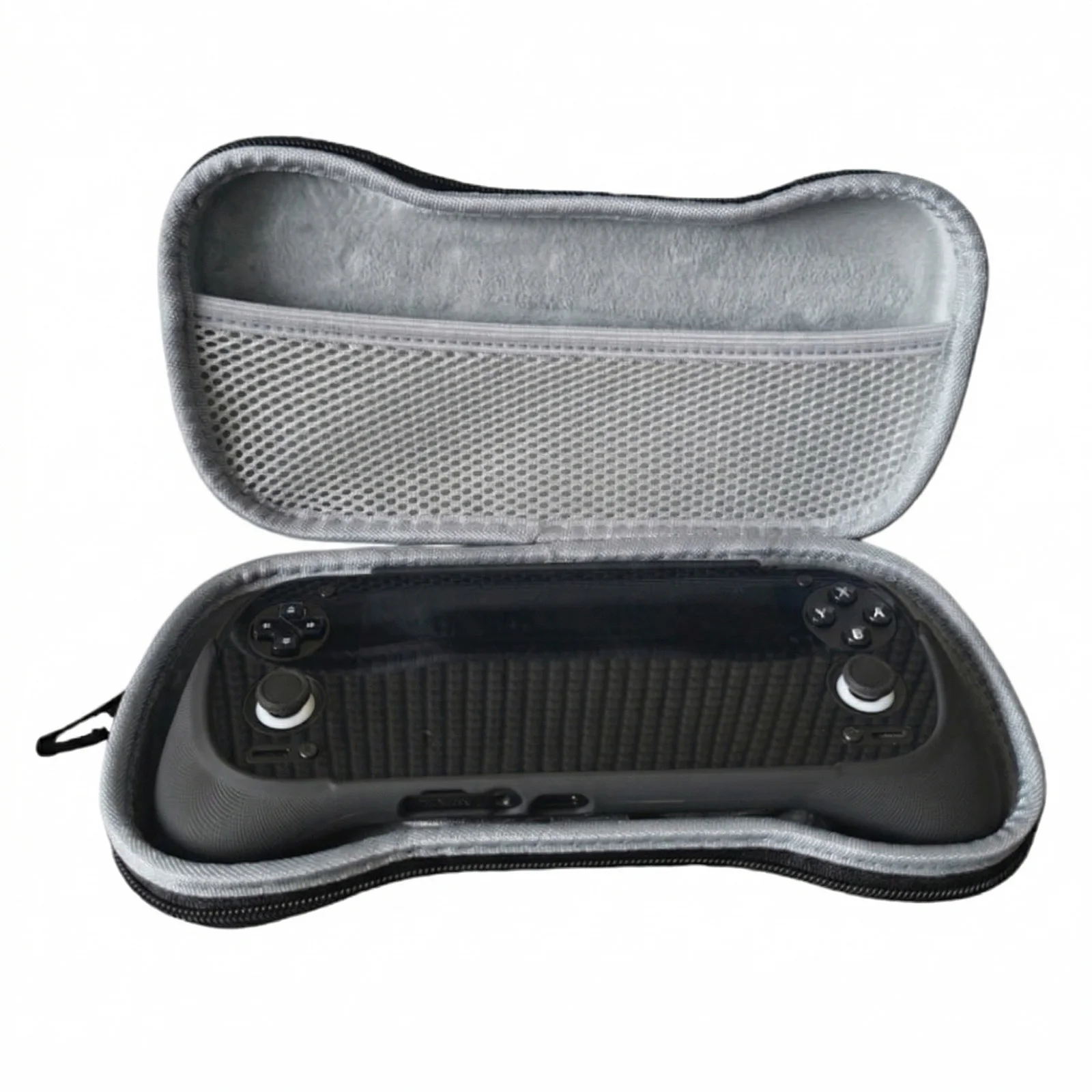Für Retroid Pocket 6 Handheld Grip-Aufbewahrungstasche mit Netztaschen RP6 Spielkonsolen-Grifftasche Kratzfest für Outdoor-Reisen und Pendeln