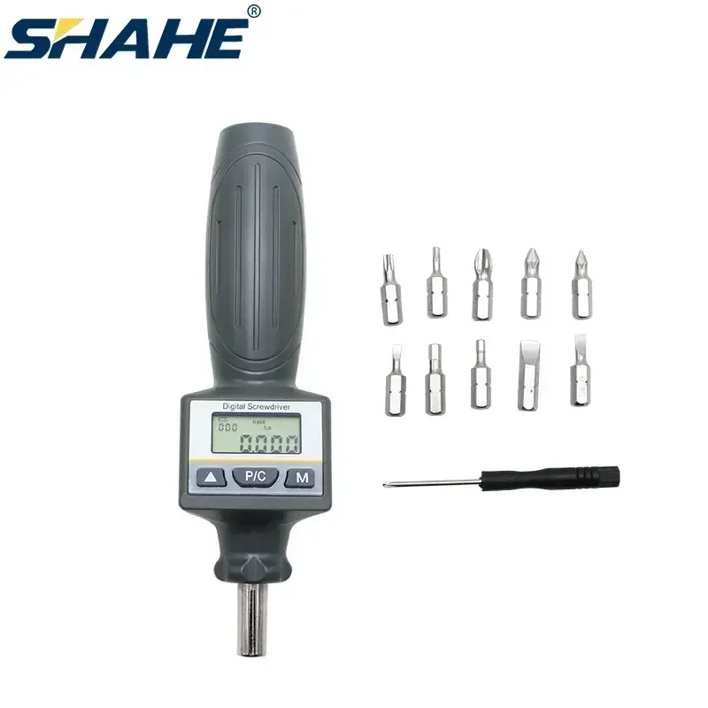 

Shahe Digital Torque Screw Driver High Accuracy Preset Digital Screwdriver Hand Tools