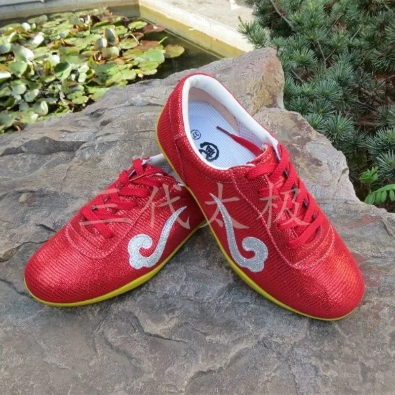 Scarpe professionali per arti marziali Uomo Donna Competizione Sport Scarpe da allenamento per palestra Scarpe Tai Chi resistenti unisex Scarpe Wushu