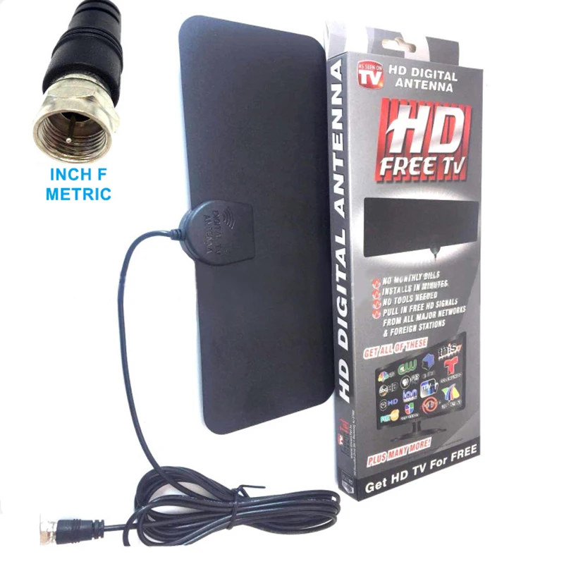 2024 New HD 4K 8K Indoor Digital TV Antenna ATSC DVD-T2 Cable Television Antena Signal Receiver Indoor Outdoor Easy Installation view 3