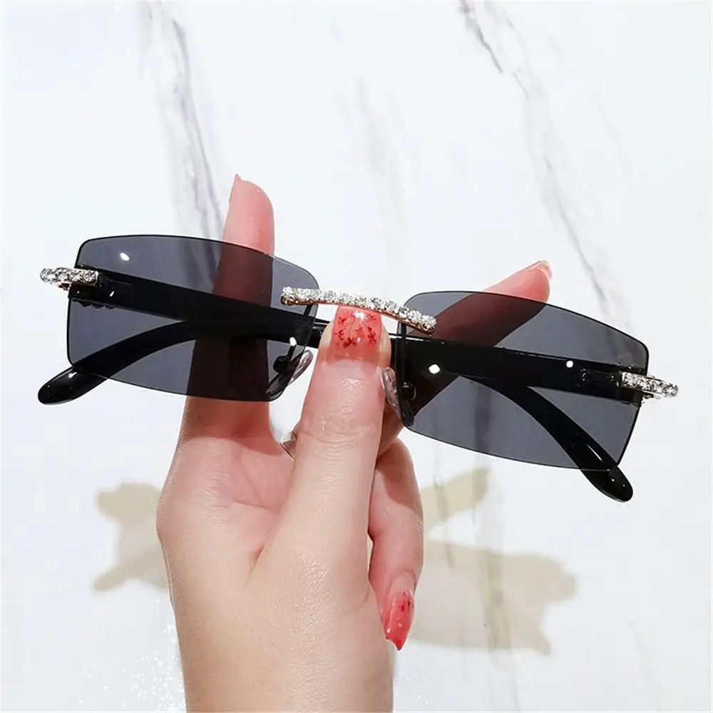 

Vintage Gradient Punk Sunglasses UV400 Rectangle Sun Glasses Driving Shades for Women & Men