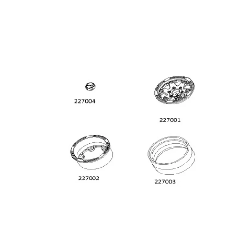 

CROSSRC EMOX Rhinoceros Lion Wheel Hub 227001 227002 CS-97401062