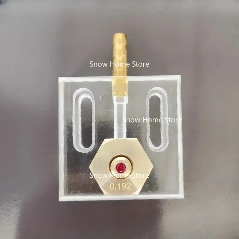 1pc EDM Parts Molybdenum Wire Guider 0.192mm 0.195mm Ruby Water Nozzle Cooling Plate Panel Medium Speed Wire Cut Machine 50x50mm