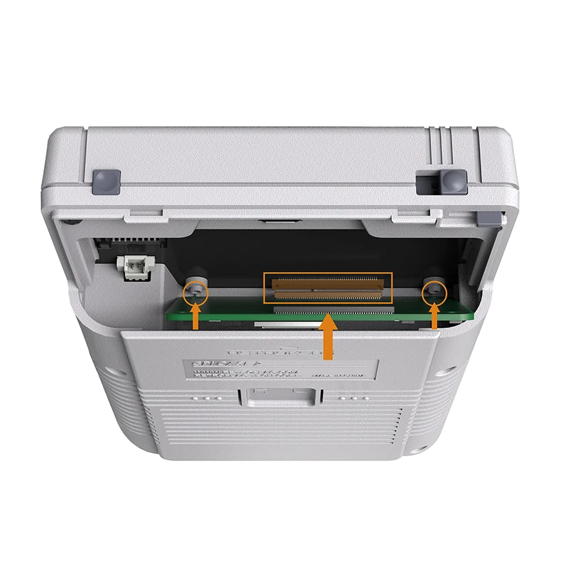 Retroflag gpi caso 2 com base de bateria recarregável 3 "Polegada tela lcd compatível com módulo de cálculo raspberry pi 4