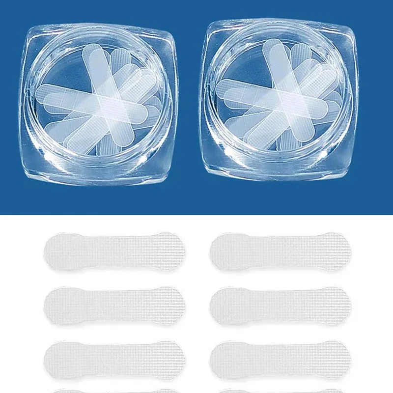 10 pezzi trattamento delle unghie dei piedi incarnite strumento di correzione dell'unghia del piede incarnita adesivo patch elastico raddrizzamento clip tutore strumenti per pedicure