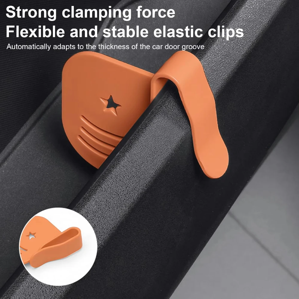 3pcs Car Storage Box Partition Adjustable Car Door Storage Slot Divider Compartment Car Organizer Partition Accessories