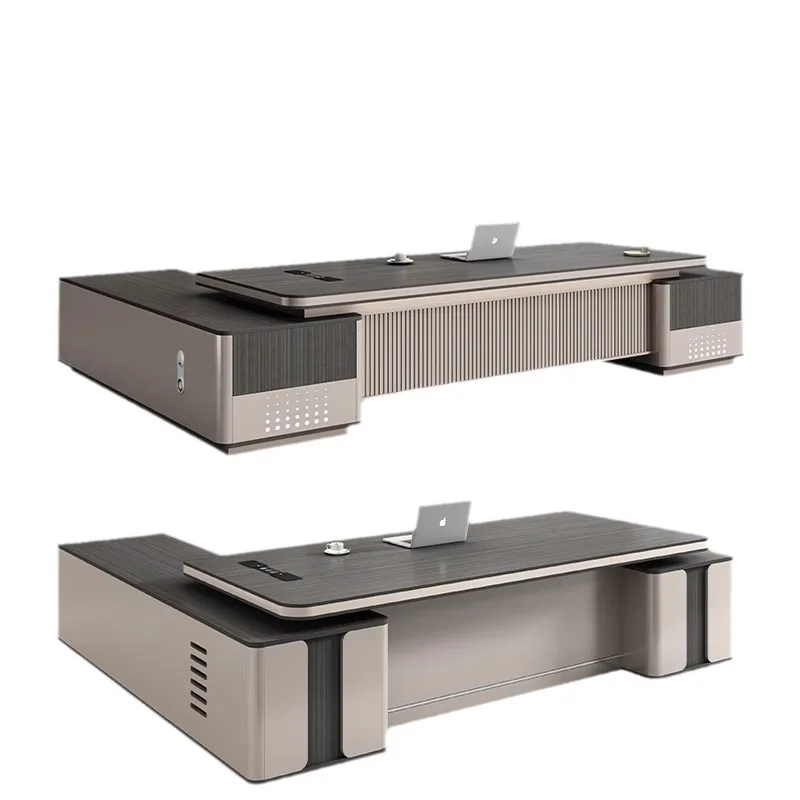 

Boss desk simple modern table and chair combination light luxury chairperson's office president's desk manager's room table