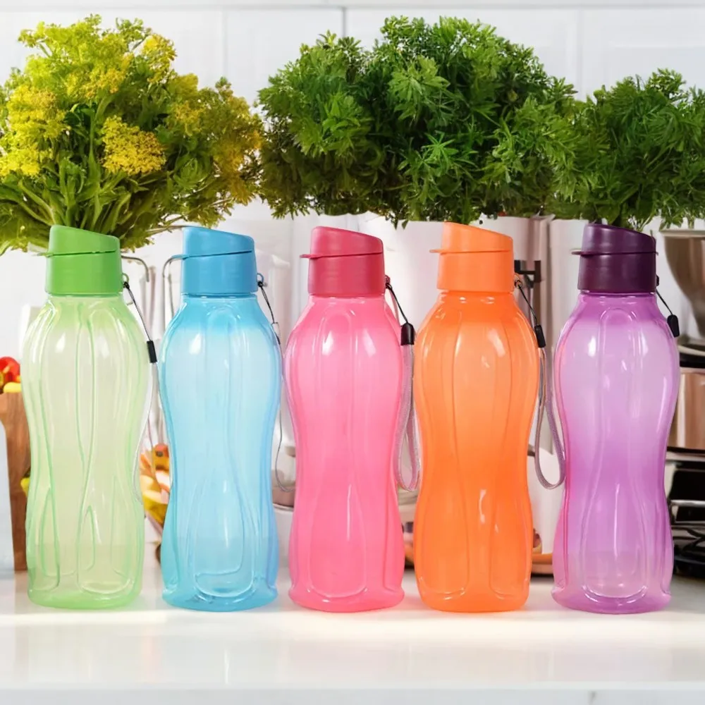 Convenient, Durable, and Lightweight Portable Plastic Water Bottle - Solid Color Design, 800ML Capacity - Ideal Hydration Soluti