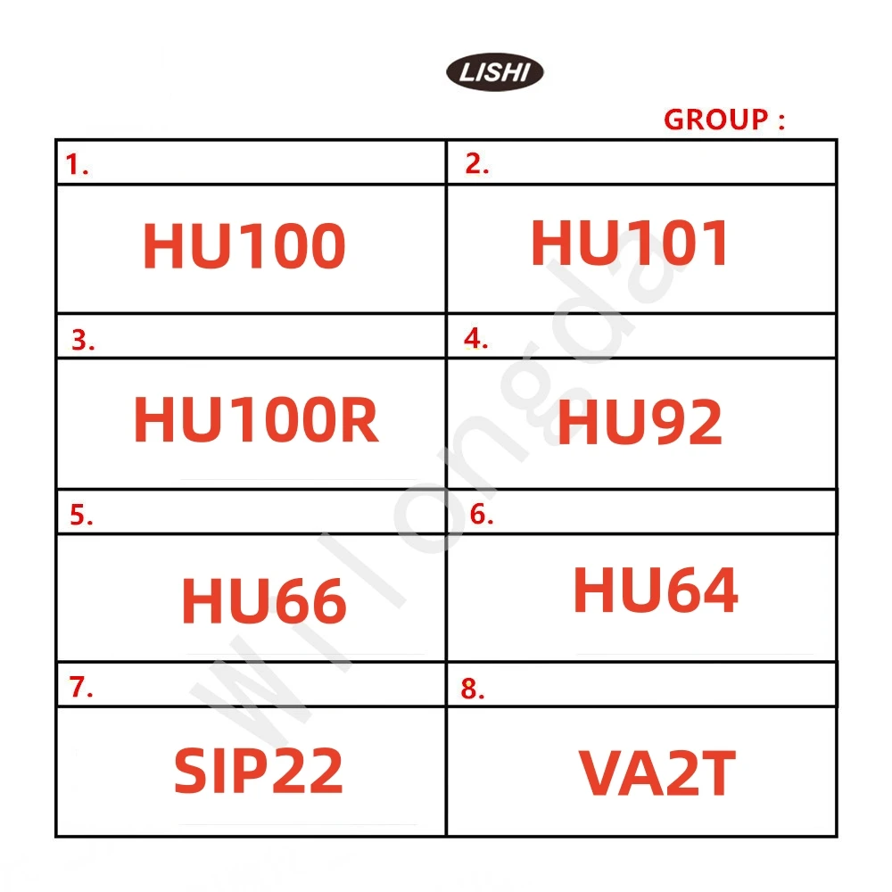 

Lishi 2 в 1 HU100 HU101 HU100R HU92 HU66 HU64 SIP22 VA2T HU83 HON66 TOY43 HY22 Для автомобильного замка