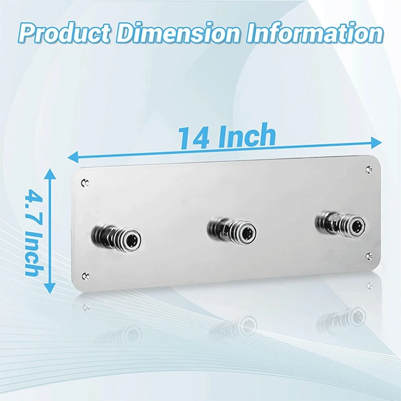 2 Pieces Foam Cannon Holder - Pressure Washer Nozzle Tip Holder, Wall Mountable Foam Cannon Holder Pressure Washer Easy Install