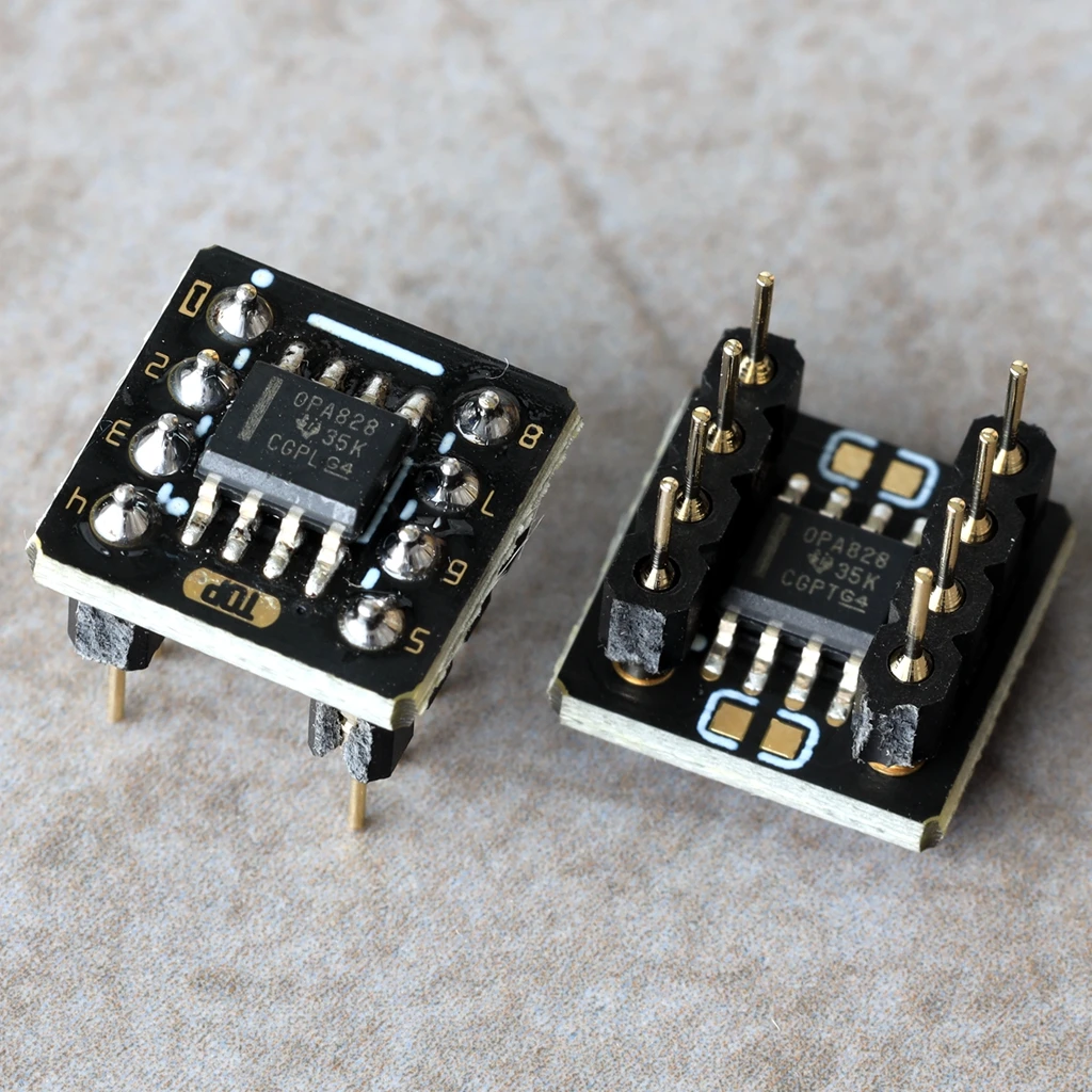HiFi Audio OPA828 Single Op Amp Single to Dual Op Amp Super High-End HiFi Dual Operational Amplifier