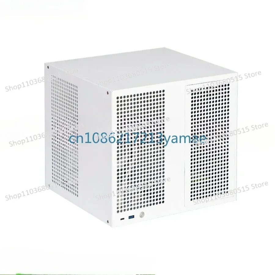 ATX power supply, MATX full height PCIe, storage, Sagittarius 8-bay NAS chassis with backboard