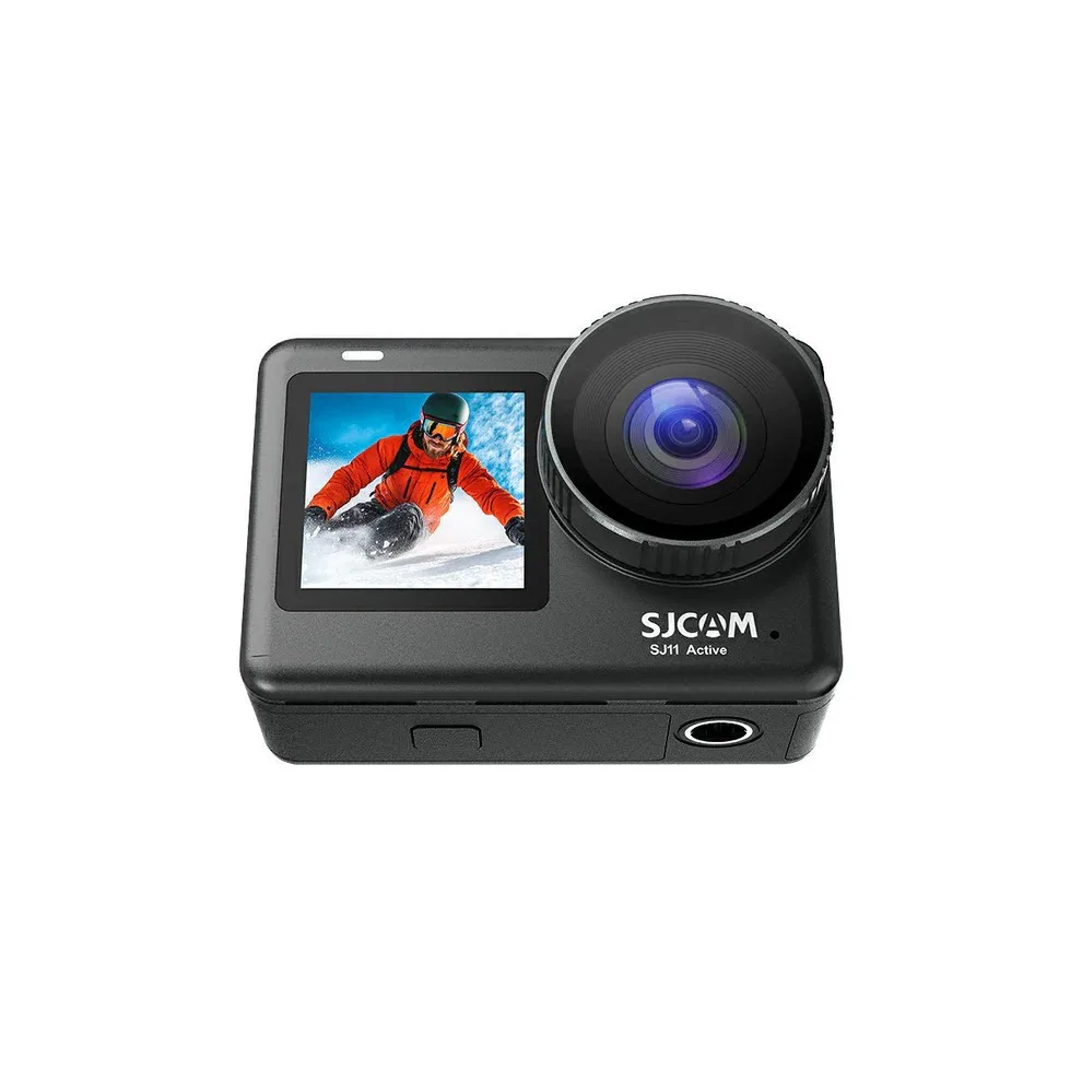SJCAM SJ11 Active 4K Action Camera, 6‑axis Anti‑shake, 30‑meter Waterproof, 154° Wide Angle, Action Camera for Motorcycle Riding