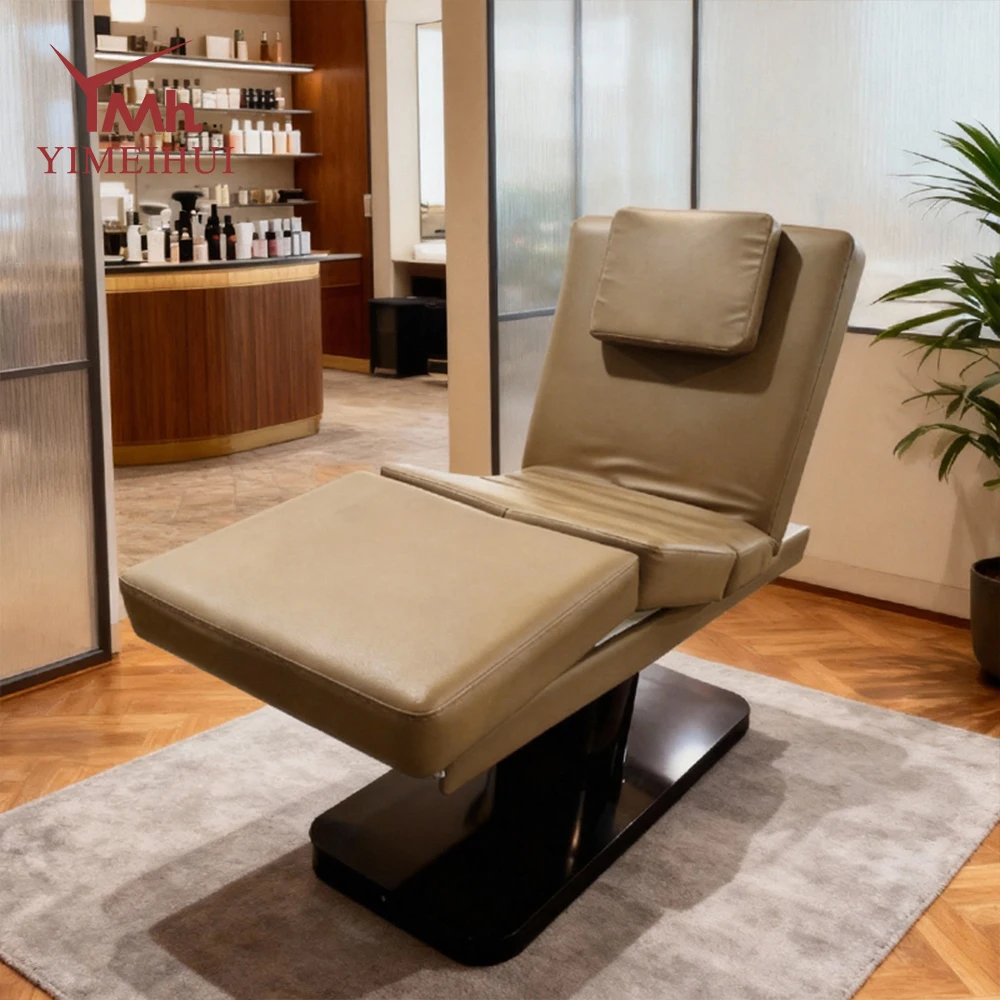 Electric 3 motors beauty tattoo cosmetic bed massage device camillas estética