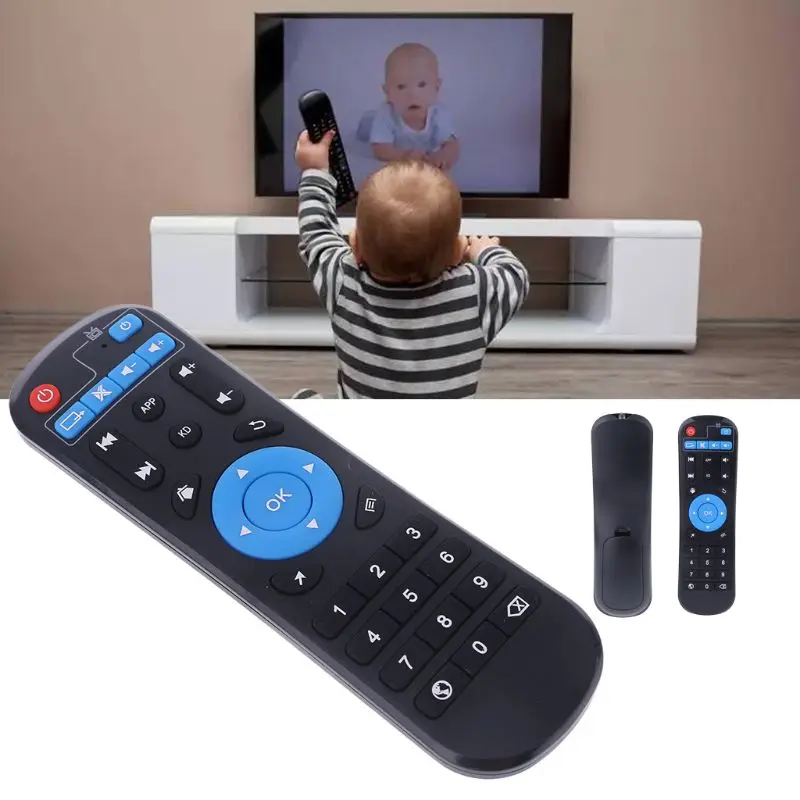 1PC Set-Top Box Remote with Learning Function Replacement for T95 T95Z Plus H96 X96 S912 Android TV Box Media Player Infrared image 2