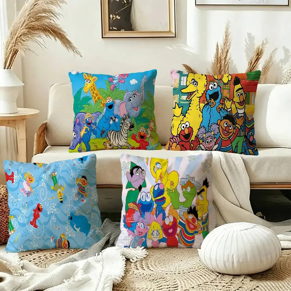 S-Sesame Cushion Cover Decorative Pillow Sofa Home Decor case pillow cases