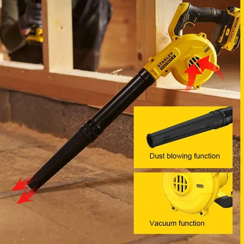 Stanley SCBL01 Cordless Blower 80m/s 160Cubic Meter Per Hour Rechargeable Power Share 20v Craftsman Battery Platform