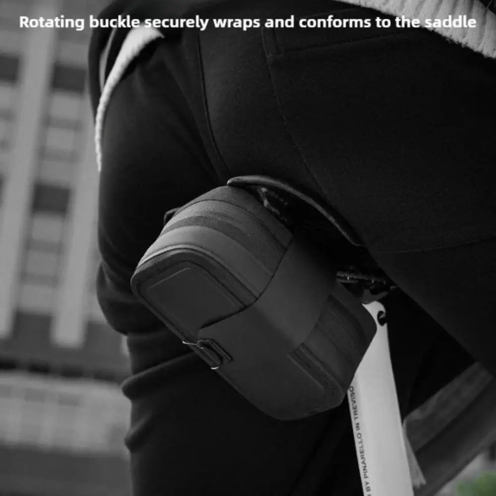 

Waterproof Mountain Bike Saddle Bag Large Capacity Touchscreen Rainproof Cycling Bag Adjustable Portable Road Bicycle Bag