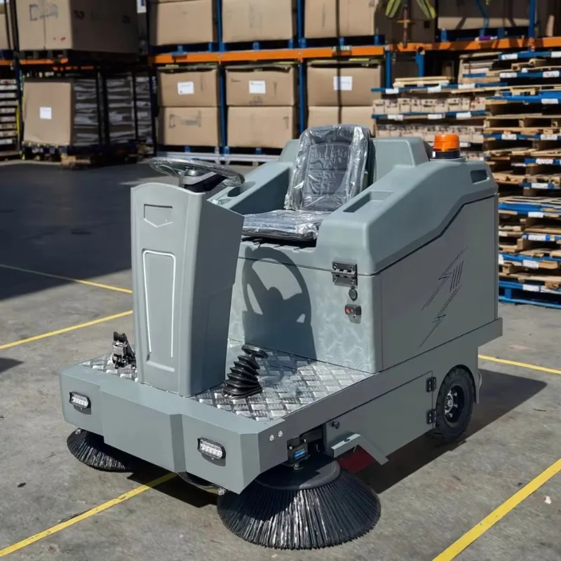 Sweeper Machines for Roads Portable Electric Dust Cleaning Machine Street Sweeper Robot  Industrial Street Floor Sweeper