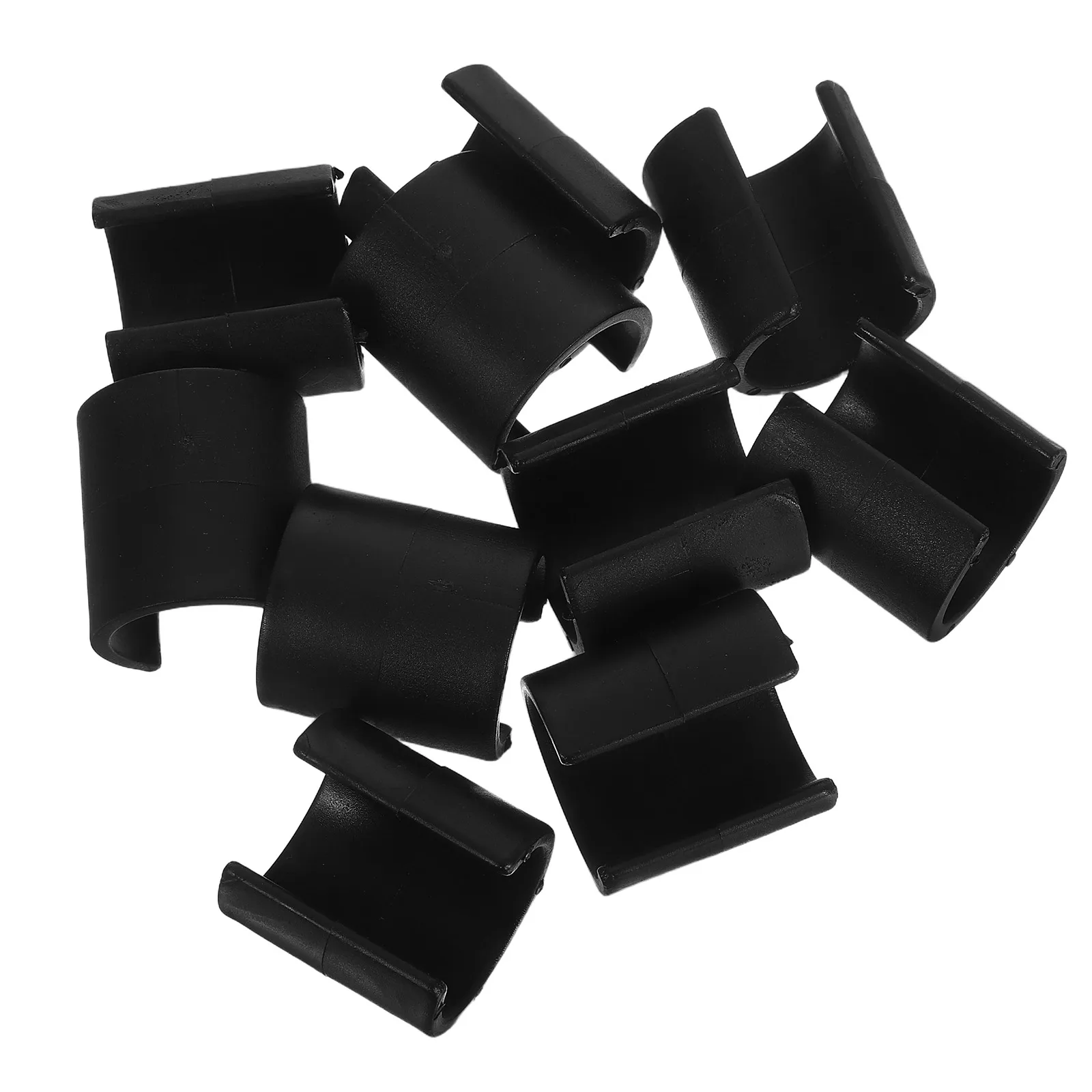 

10pcs Corner Flag Buckles For Soccer Training Stable Football Agility Pole Clips Durable Abs Field Marker Connectors Team Sports