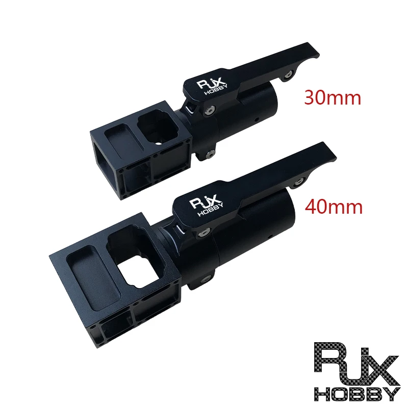 

RJXHOBBY 30mm 40mm Drone Aluminum Folding Side Arm Carbon Tube Foldable Connector Joint for Plant Protection UAV Multicopter