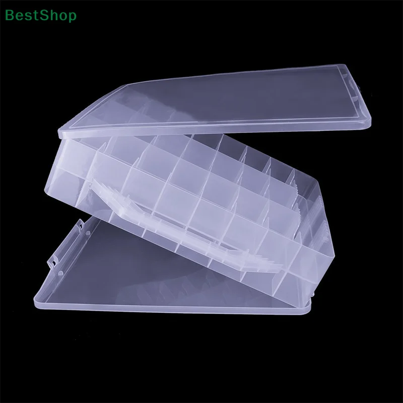 ★ ★ ★ Présentoir de vernis à ongles à 30 grilles, boîte de rangement transparente Double face pour Gel UV, étagère pour cosmétiques