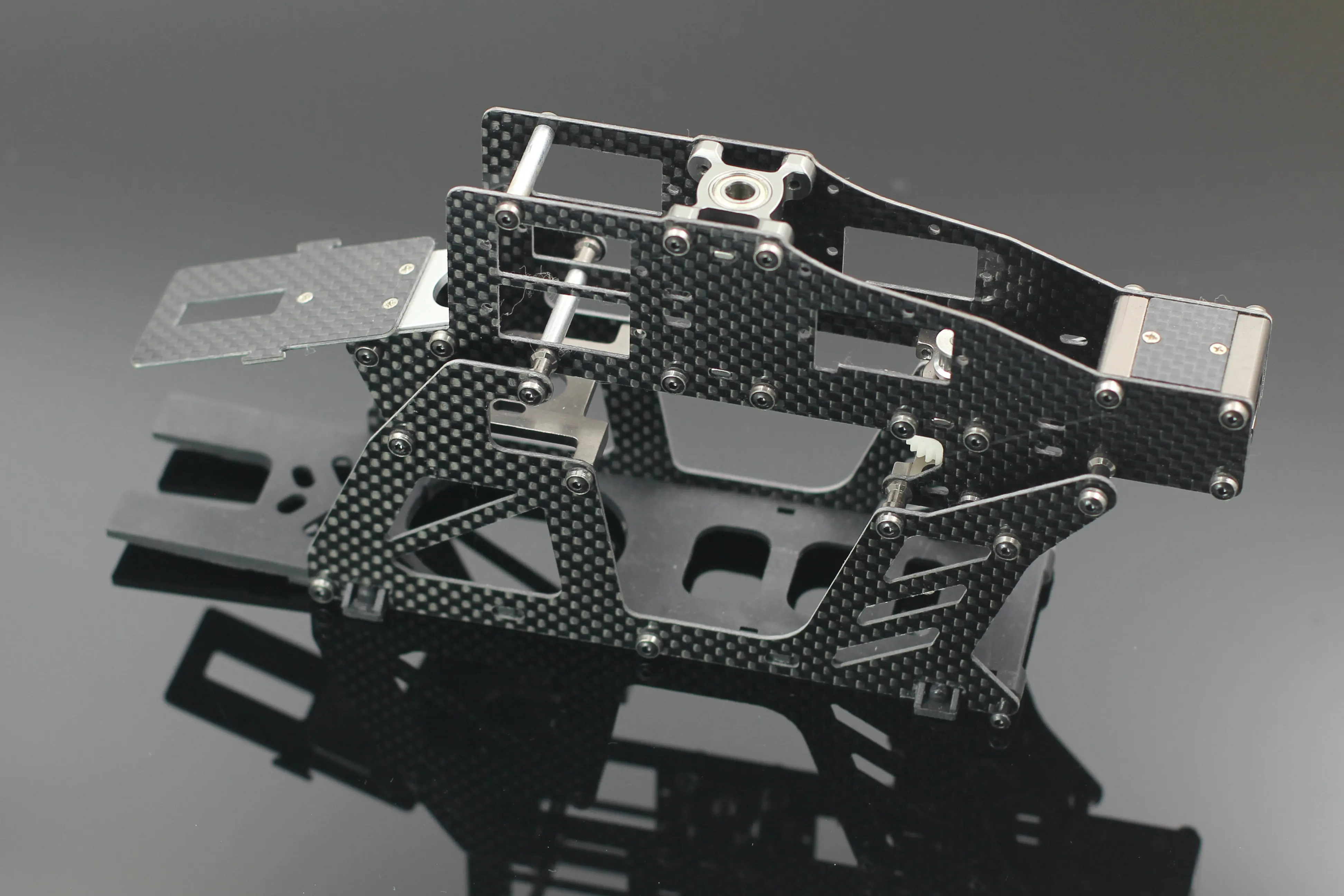 T-rex 450 SE V2 RC Helicopter Carbon Fiber Frame for Align Trex 450SE V2 Heli Part