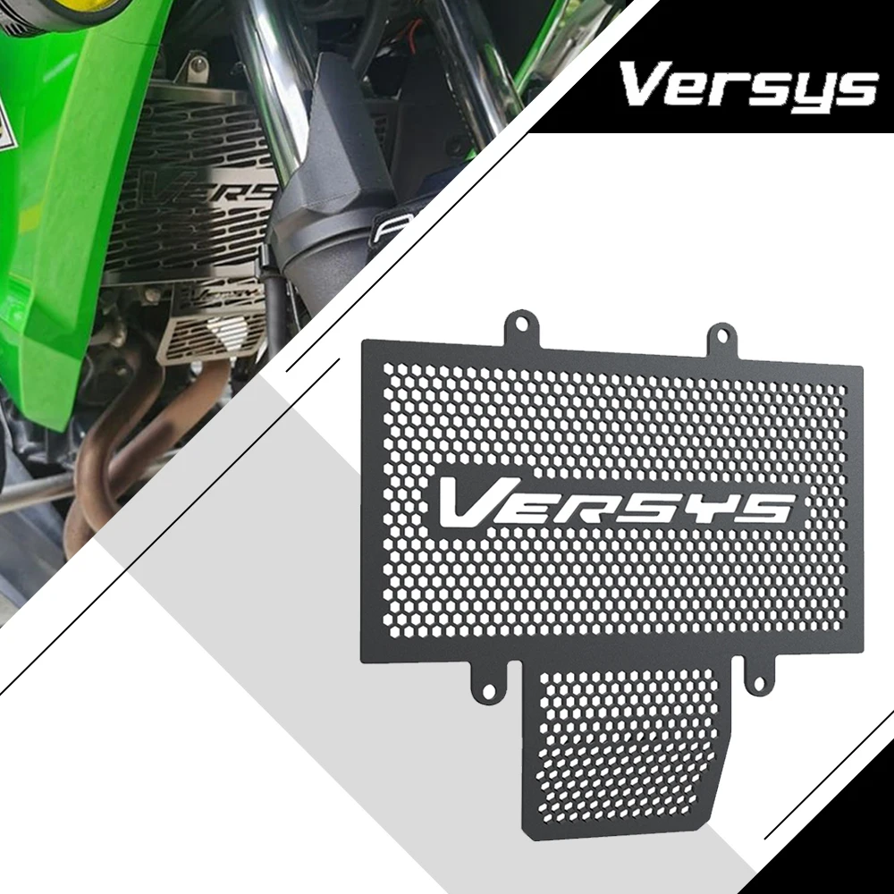 

Motorcycle Radiator Grille Guard Cover Protection For Kawasasi VERSYS-X 250 300 ABS KLE300 Versysx250 Versys-x300 2017-2023 2022