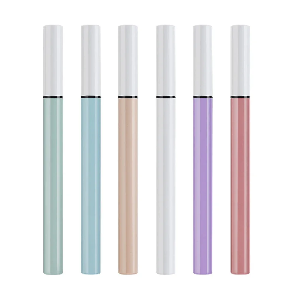 Macaron-Eyeliner Liquide avec Logo Personnalisé, Étiquette Privée, Longue Durée, Imperméable, vaccage Rapide, Non Taches, Naturel, Maquillage, Vente en Gros