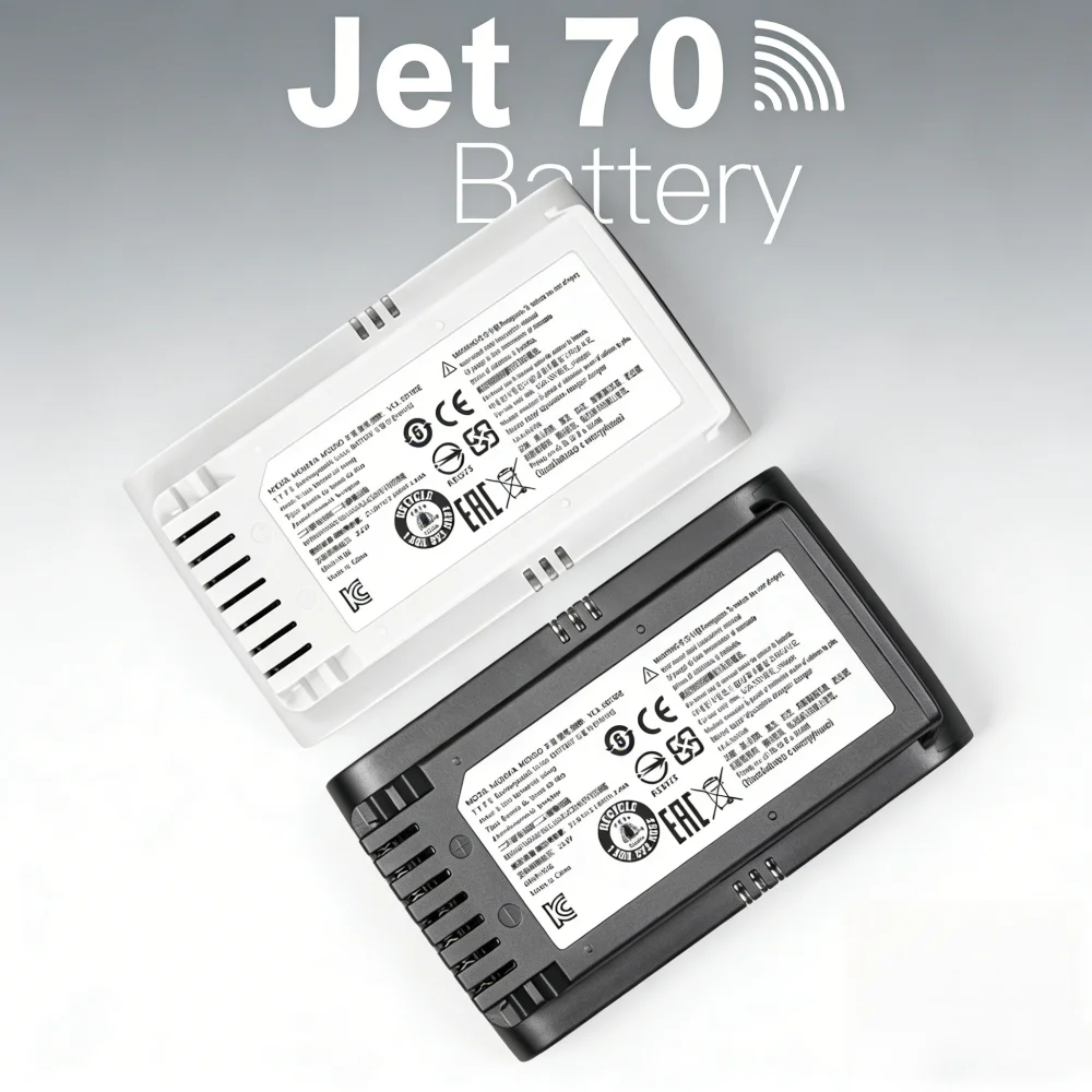 

Замена аккумулятора 21.6V 3500mAh для пылесоса Samsung Jet70 VS15T7032P4 VCA-SBT90E, литий-ионный аккумулятор