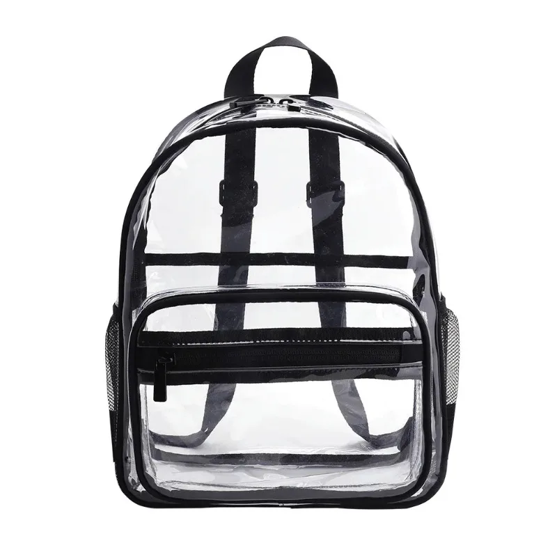 Women's Transparent PVC Backpack Clear Backpacks for Teenagers Students Transparent School Bag 2023 Fashion Bags for Women