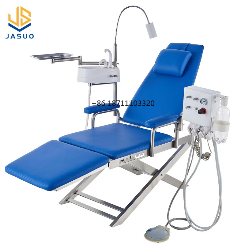 

New Foldable Portable Spa Clinic Office Use Foldable Dental Chair Spares Teeth Whitening Portable Dental Chair