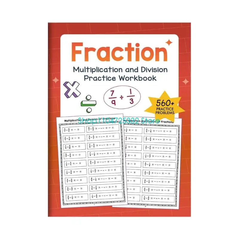 P5EA Multiplication Division Practice Workbook Featuring Organized Learning Progression