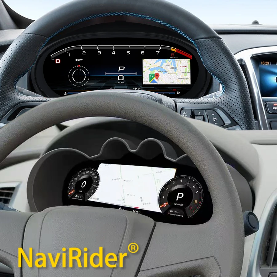 

Цифровая приборная панель LCD (ЖКД) для Buick Excelle, Opel Zafira, Astra 2009-2014: виртуальный кокпит, спидометр, тахометр
