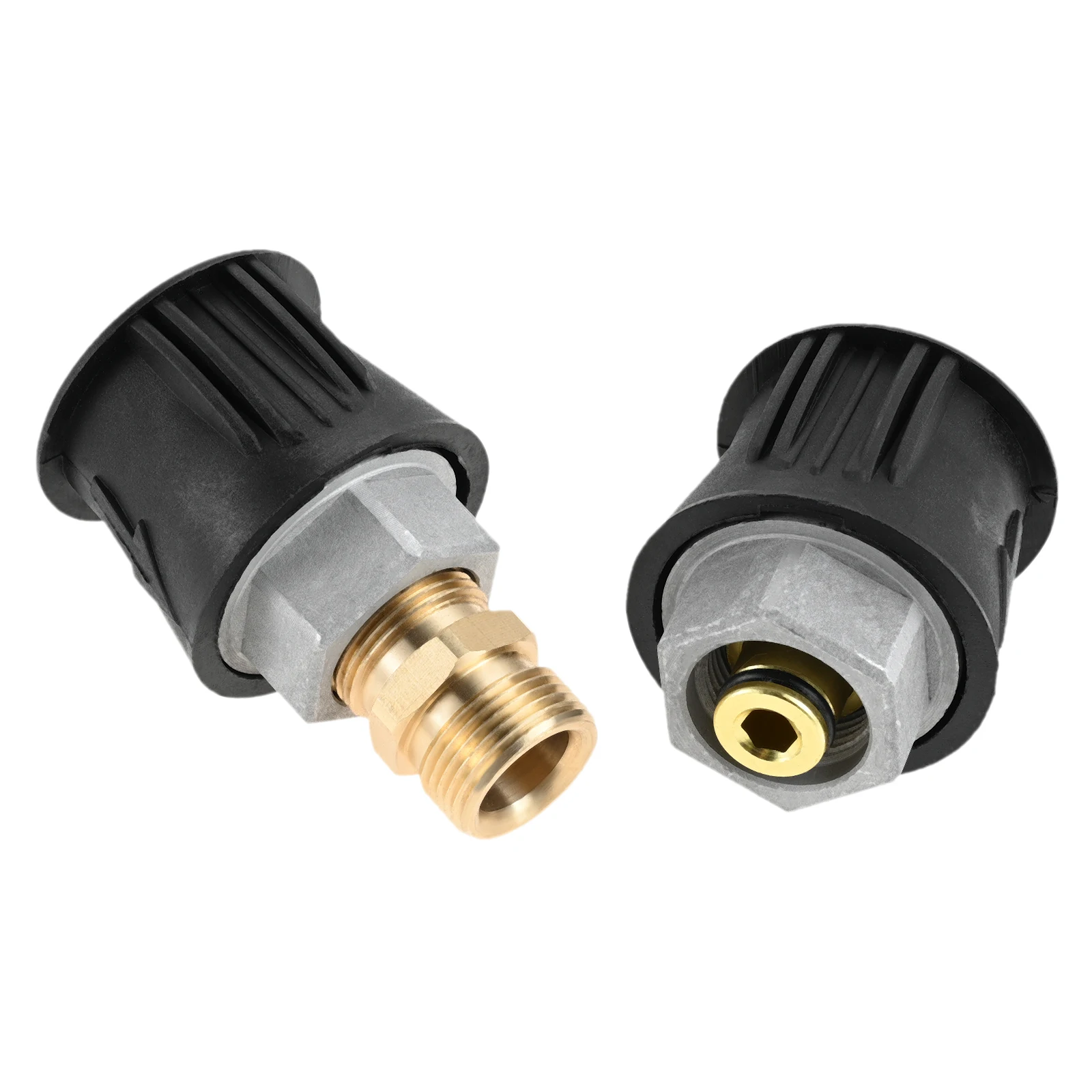 

Garden High Pressure Quick Fittings Power Washer M22 14mm Female Coupling Hose Quick Release Connect Adapter for Karcher K2-K7