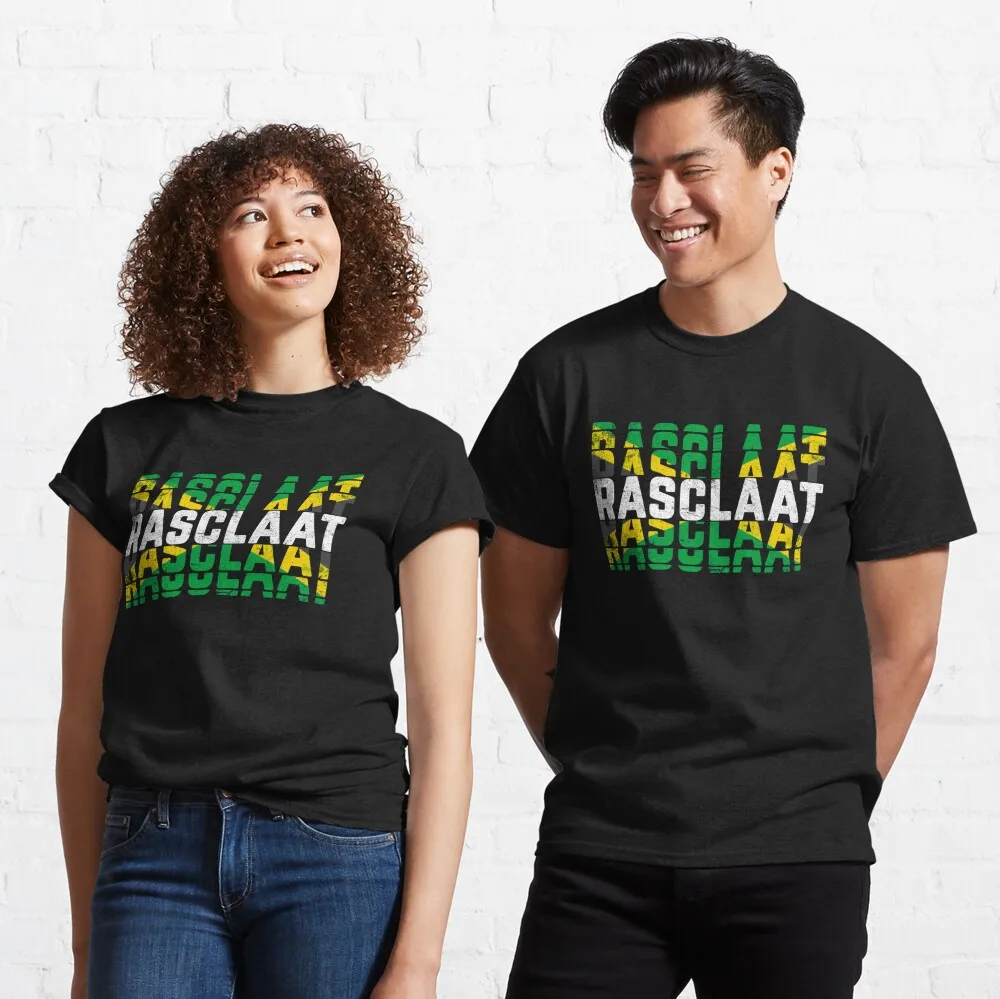 

Rasclaat - jamaican slang saying Classic T-Shirt Anime Graphic T-shirts for Men Clothing Women Short Sleeve Tees 100%Cotton