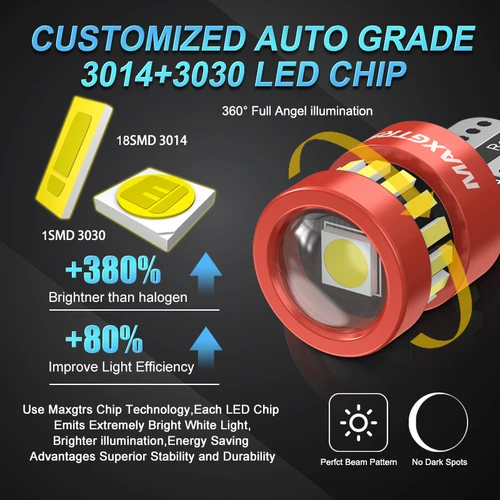 Imagen 2 del producto 10x Flash estroboscópico W5W T10 bombillas LED Canbus luces de separación de cuña de estacionamiento de coche blanco rojo amarillo hielo azul lente sin Error 12V