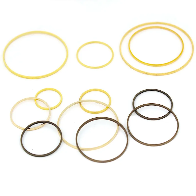 20-50Pcs Brass Closed Rings Circle Ear Wires