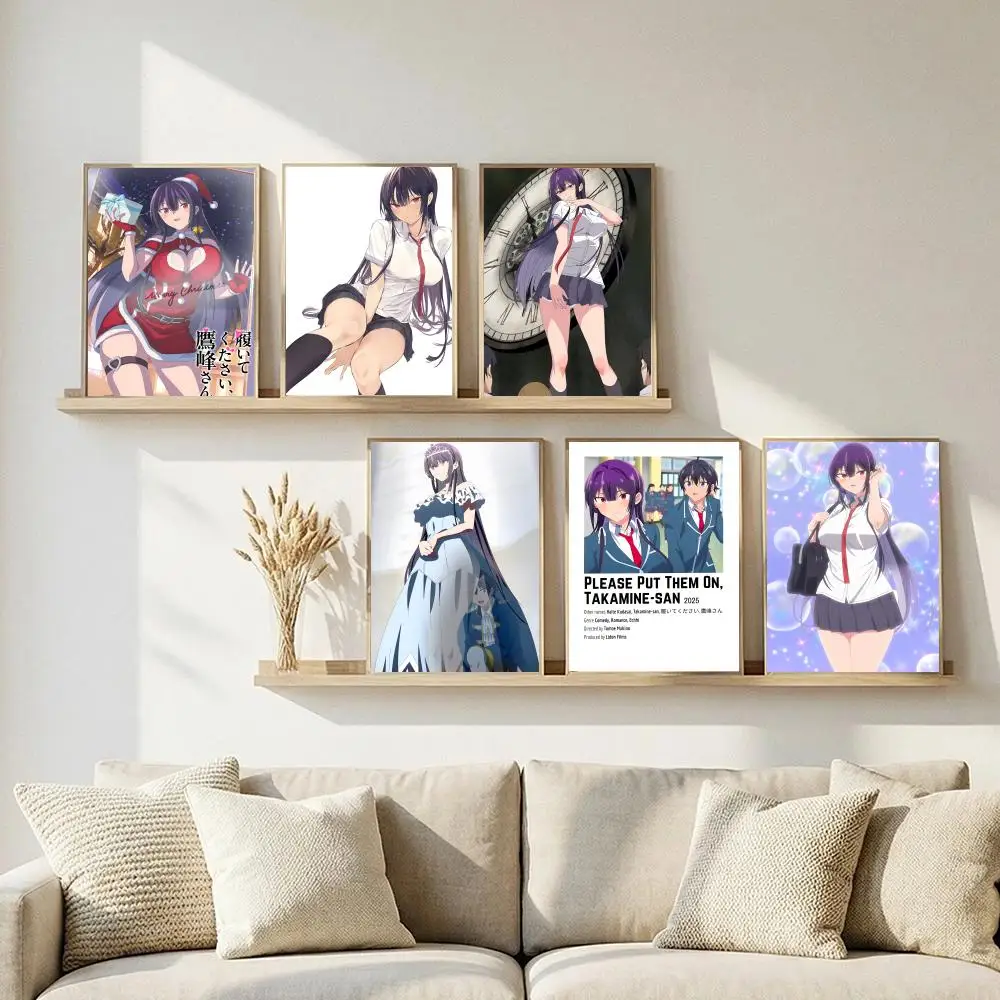 Hot Anime T-takamine san Poster Stylish Art Print Poster | Home Wall Decor for Living Room & Bedroom
