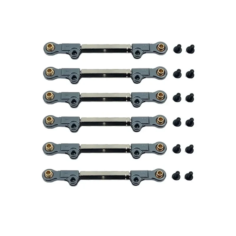 

FOR 1/10 MJX Hyper Go 10208 V2 Little Monster Remote control car parts Metal upgrade parts Pull Rod