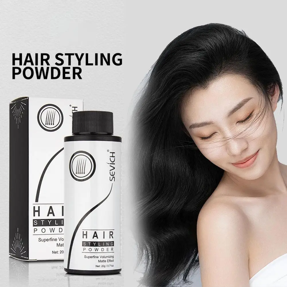 Bubuk rambut halus baru bubuk Mattifying untuk meningkatkan Volume rambut Styling untuk menyelesaikan desain rambut bubuk C5Q1