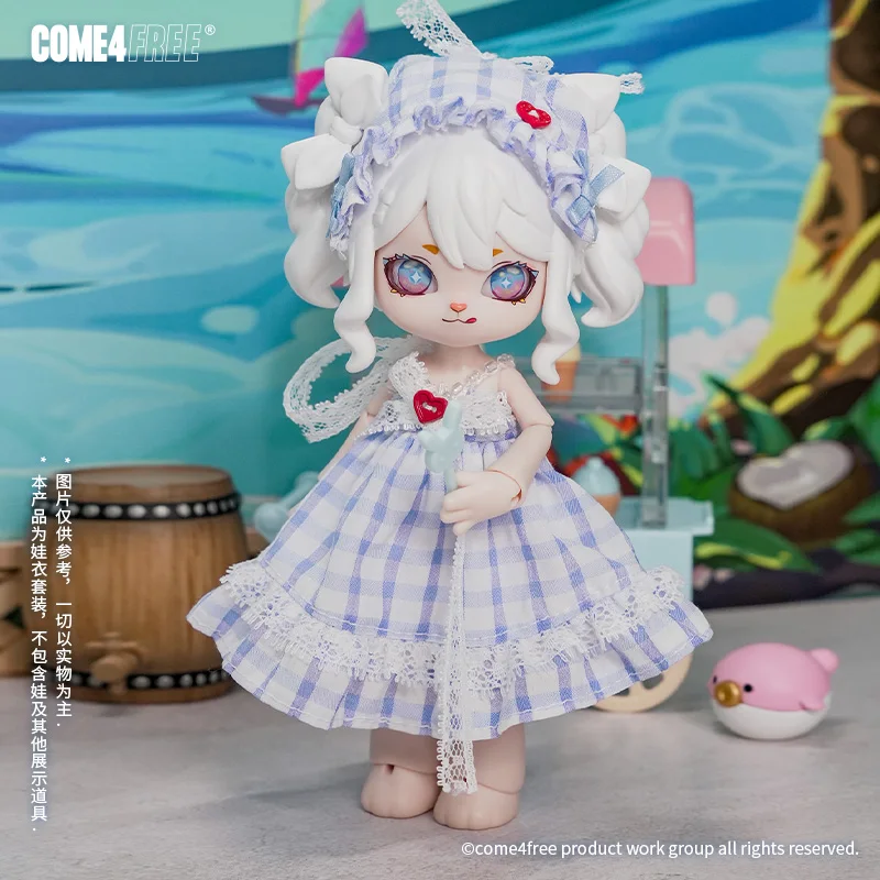 

There are only baby clothes and no baby square coconut baby clothes OB11 Doll BJD Doll Clothes Doll Skirts Clothes