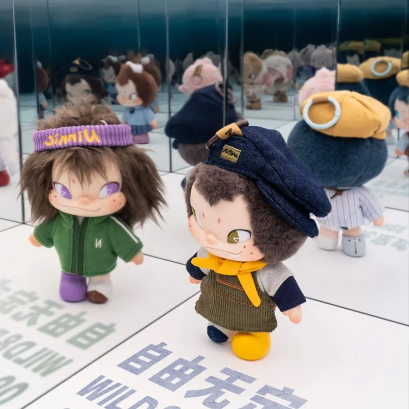 กล่องสุ่ม NINNIC Wild & Free Series ตุ๊กตาไวนิล NINNIC กระเป๋าเซอร์ไพรส์ ตุ๊กตาแปลกตา จี้ห้อยพวงกุญแจ ของตกแต่ง ของเล่น