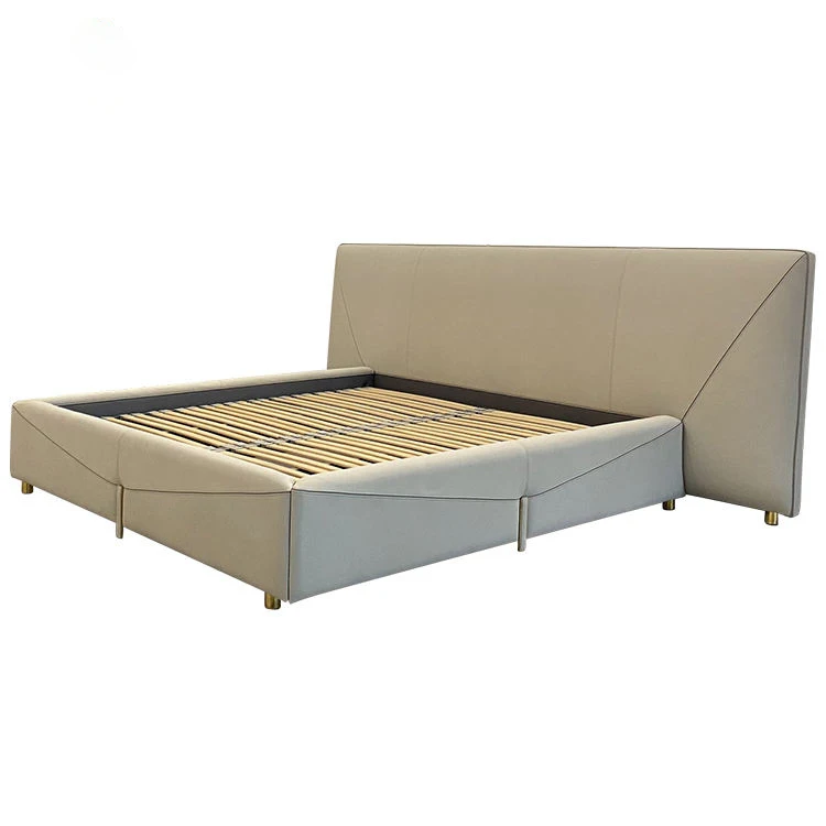 Doppelbett-Set Modernes Luxus-Schlafzimmer King-Size-Bett