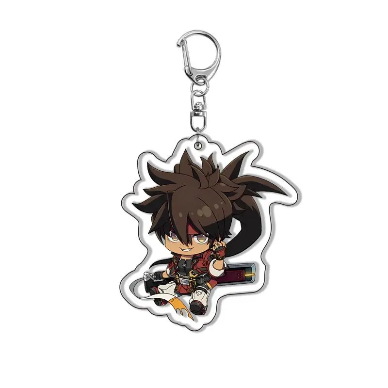 Anime Game Guilty Gear Keychain Cosplay Figure SOL·BADGUY Millia
