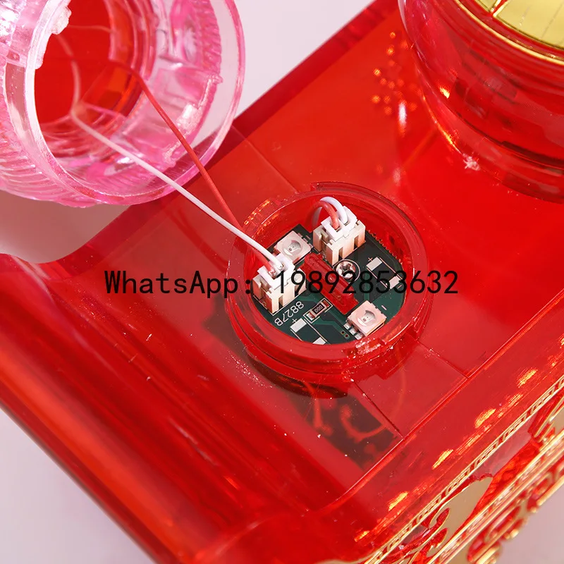 LZ electric incense burner plug-in battery dual-purpose electronic candle for Fortune luminous burner New Year's simulation