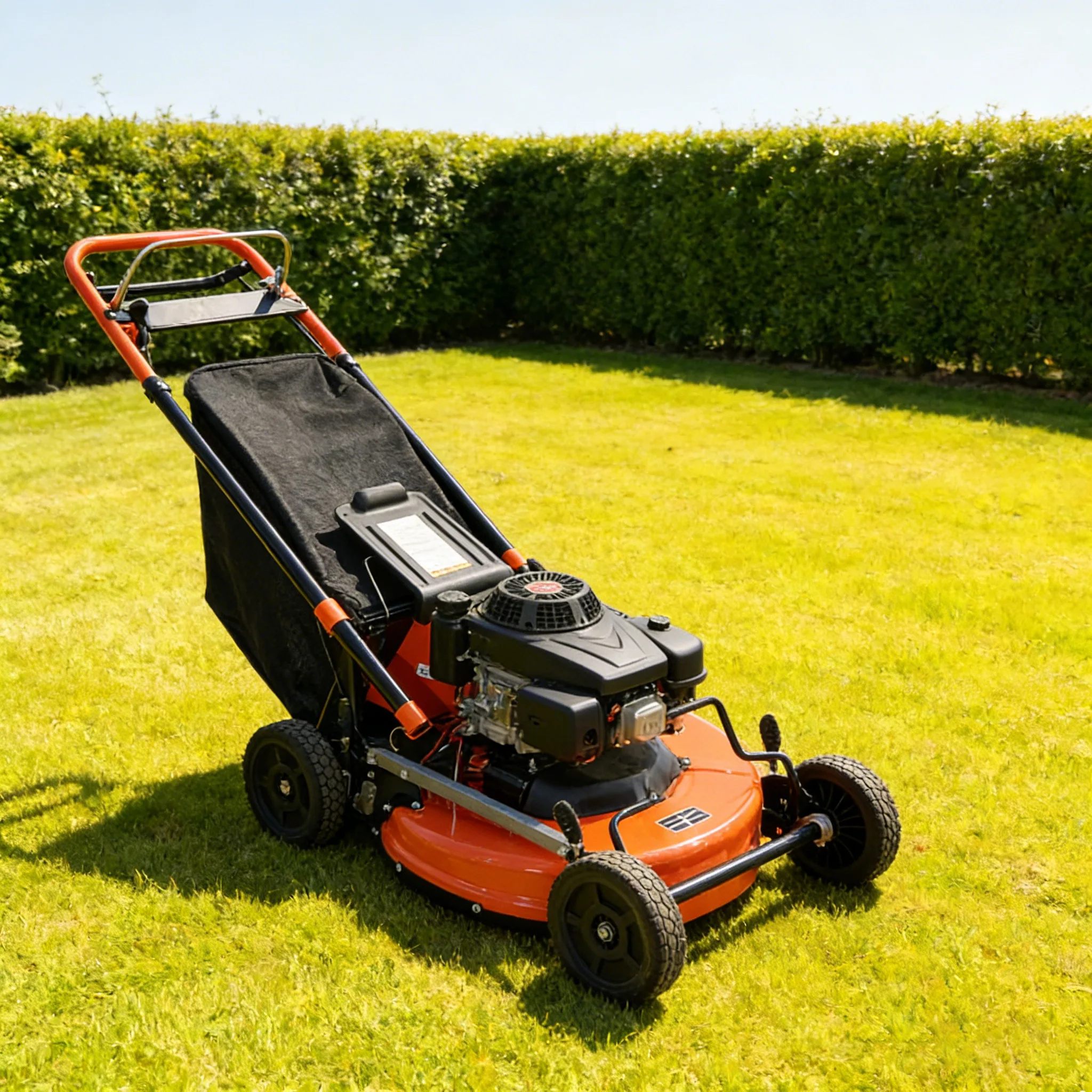Industrial 25Inch Yard Durable Lawnmower Commercial Ground Grass Cutter Manual Garden Mower Self-Propelled Lawn Mower